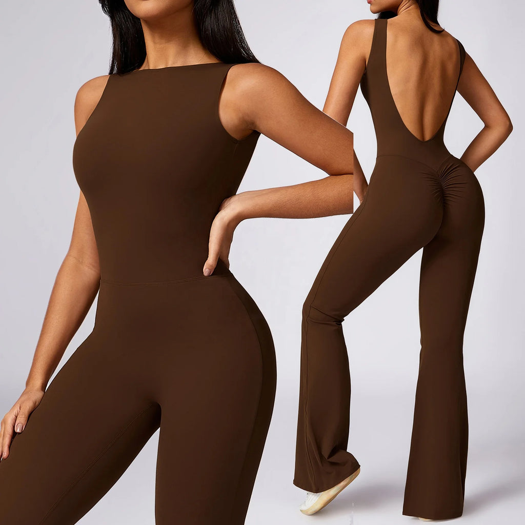 Scrunch Back Training Romper