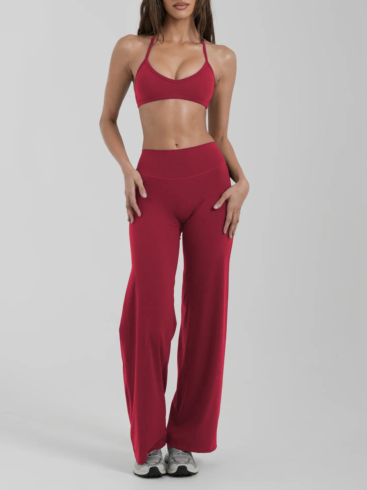 Flare Legging & Bra Set