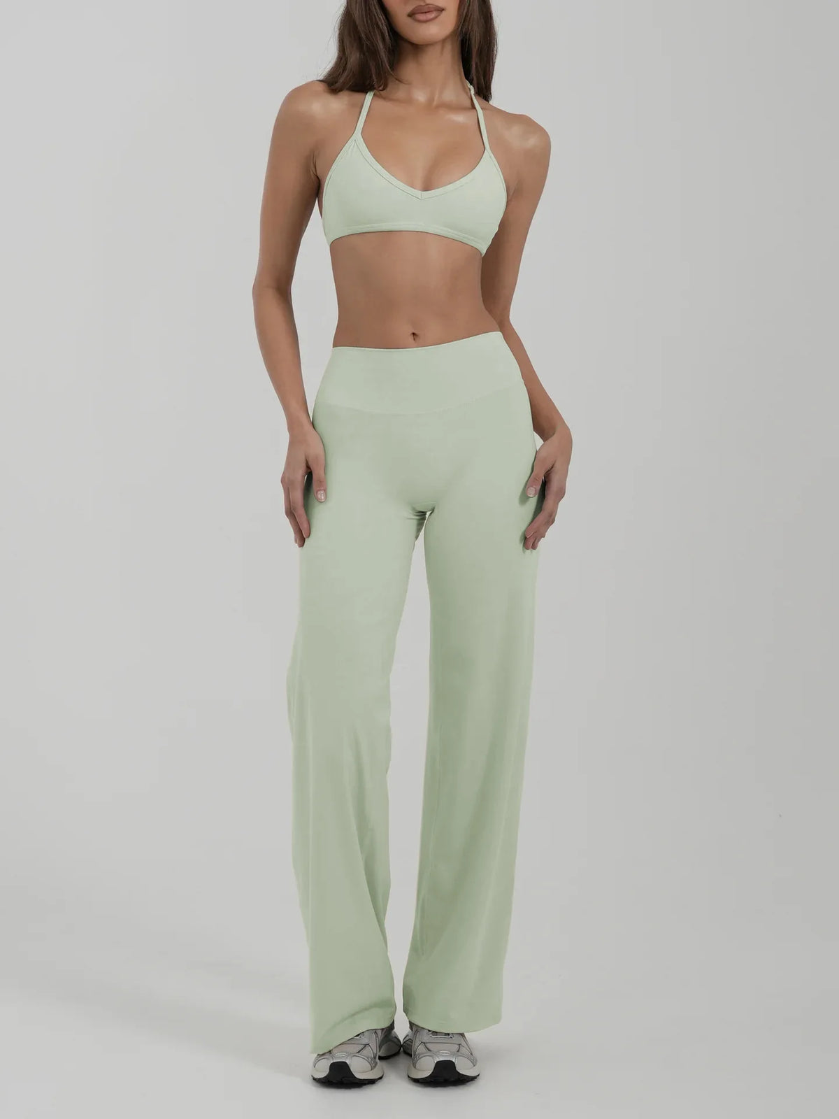 Flare Legging & Bra Set
