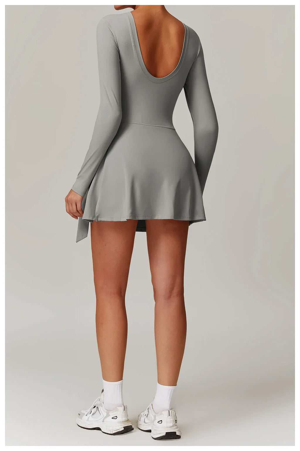 Backless Skort Romper