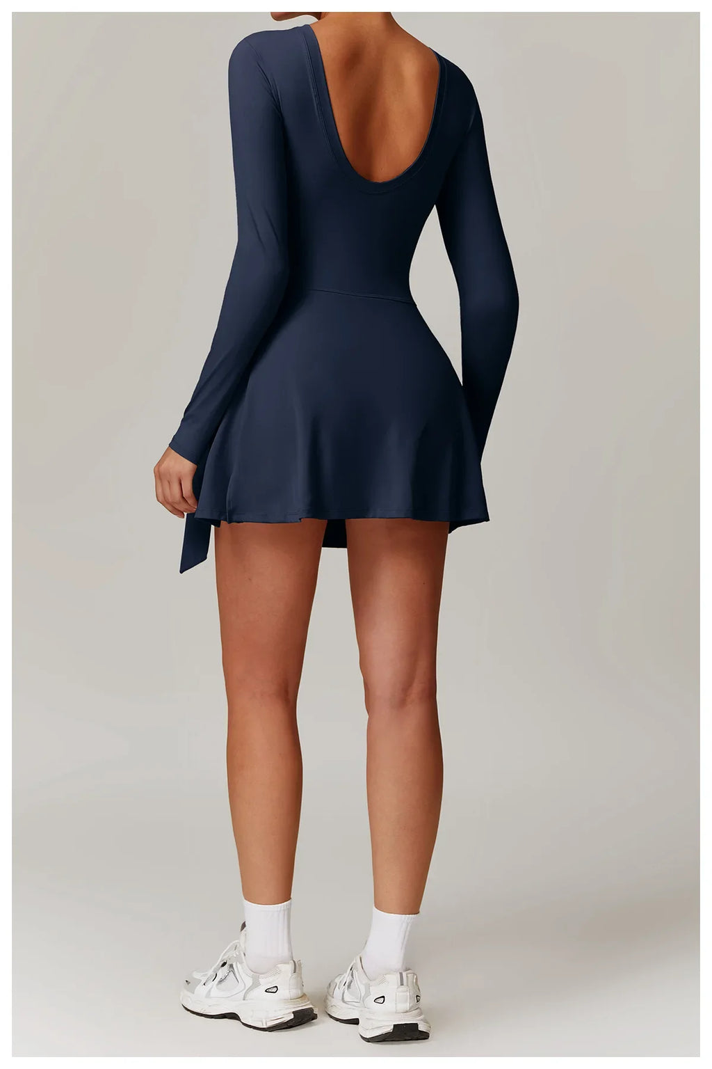 Backless Skort Romper