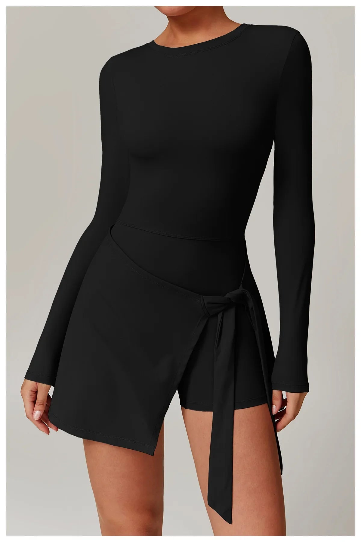Backless Skort Romper