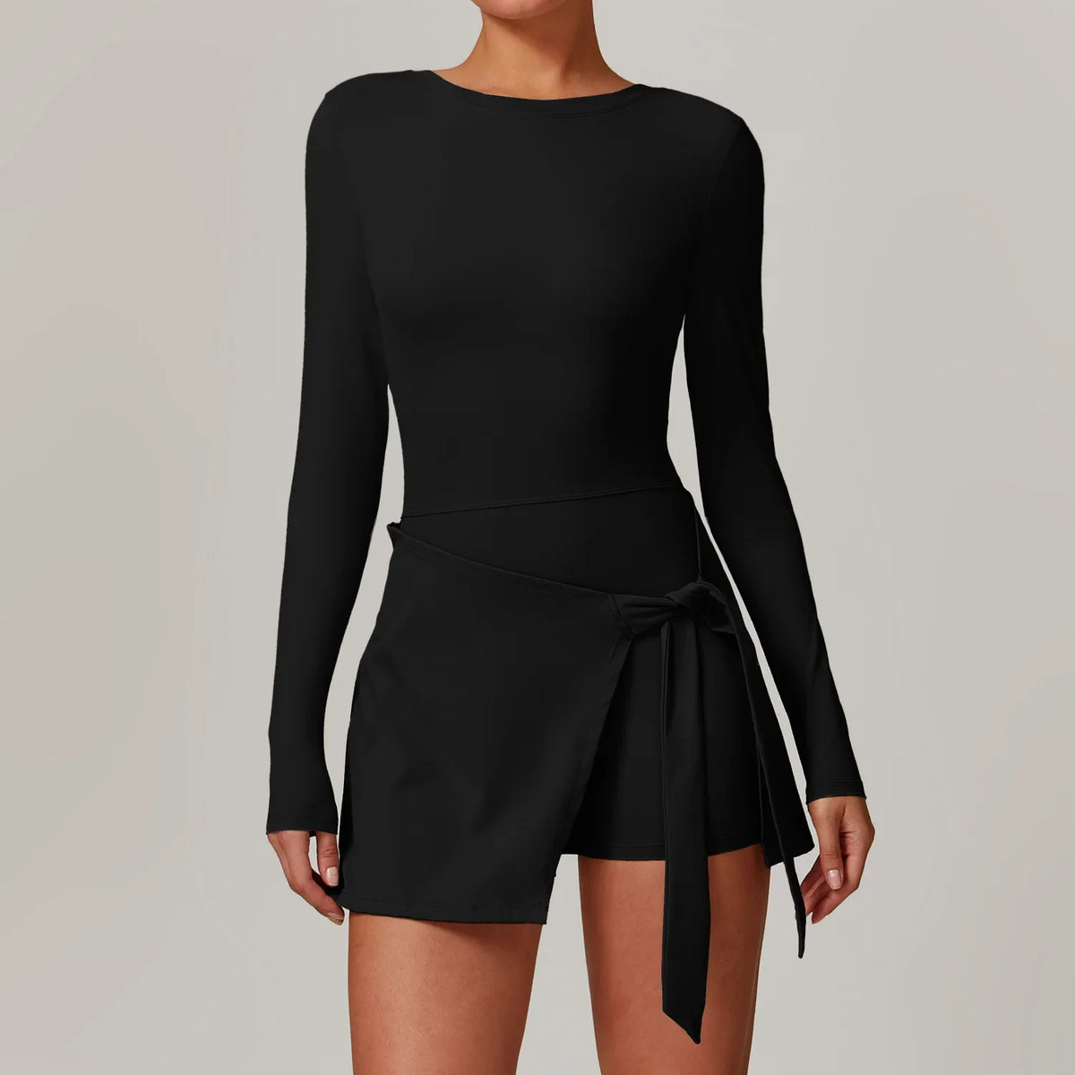 Backless Skort Romper