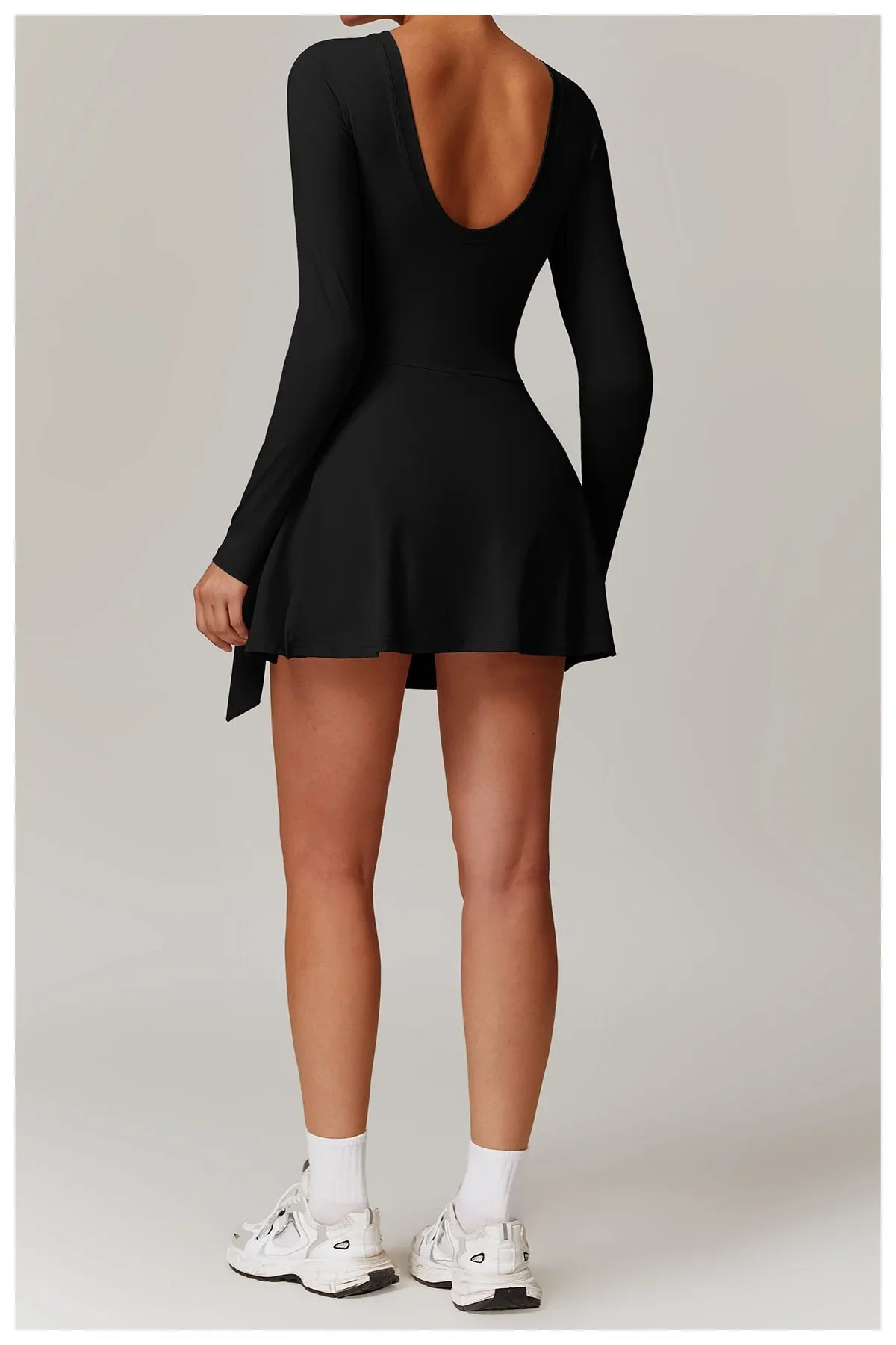 Backless Skort Romper
