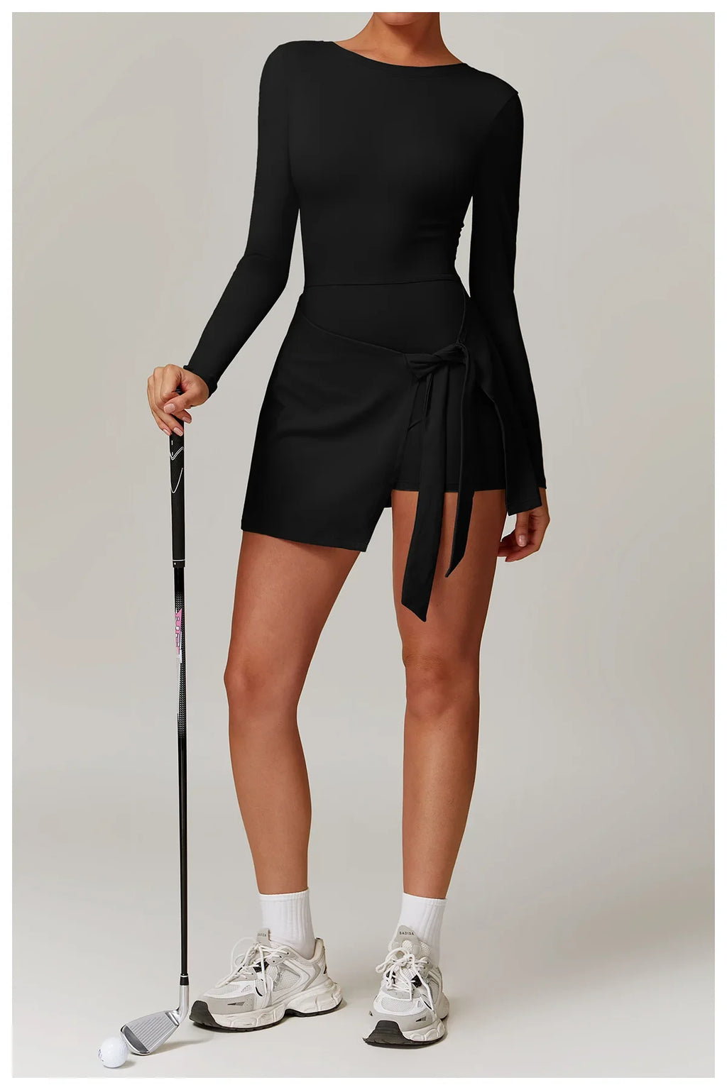 Backless Skort Romper