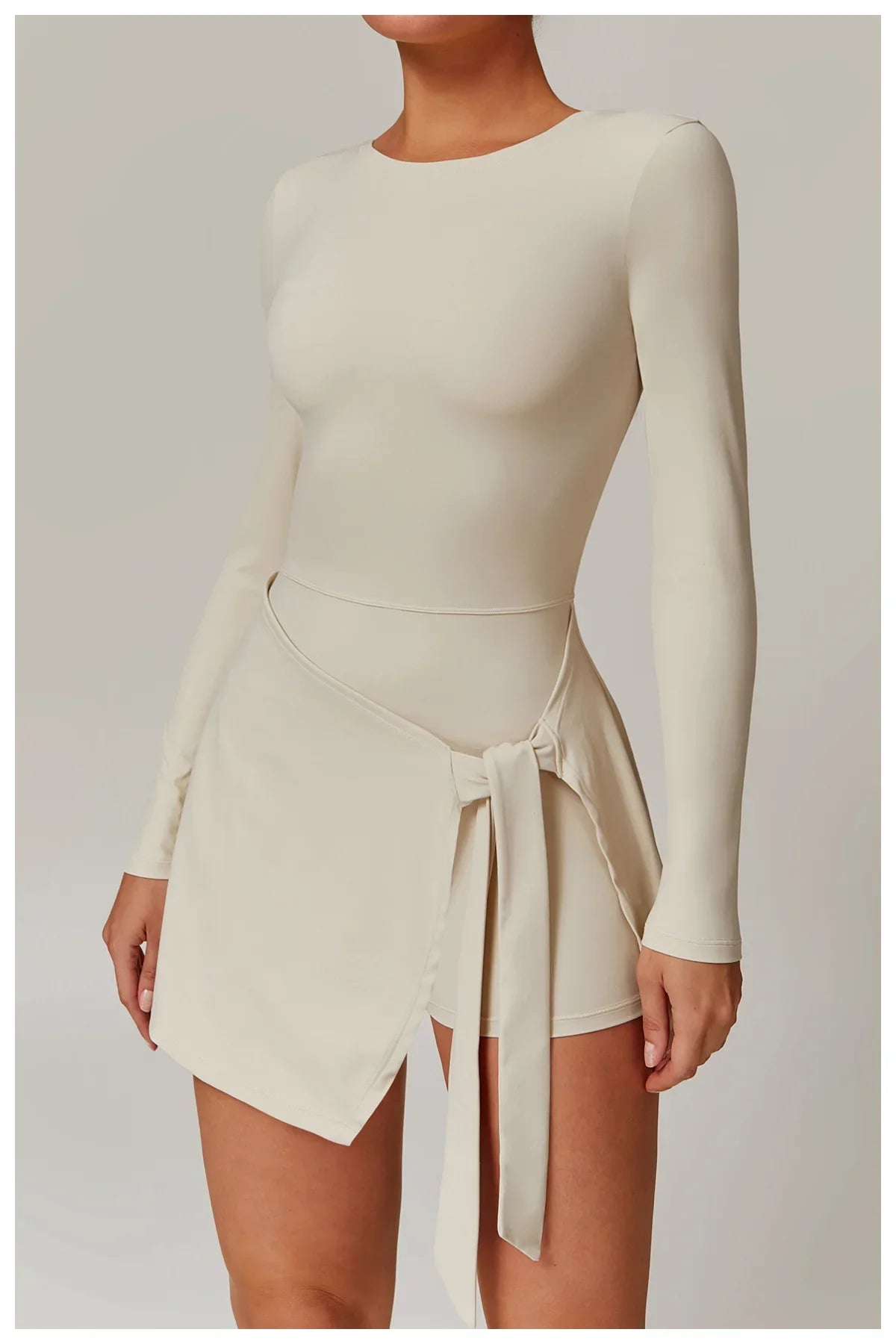 Backless Skort Romper