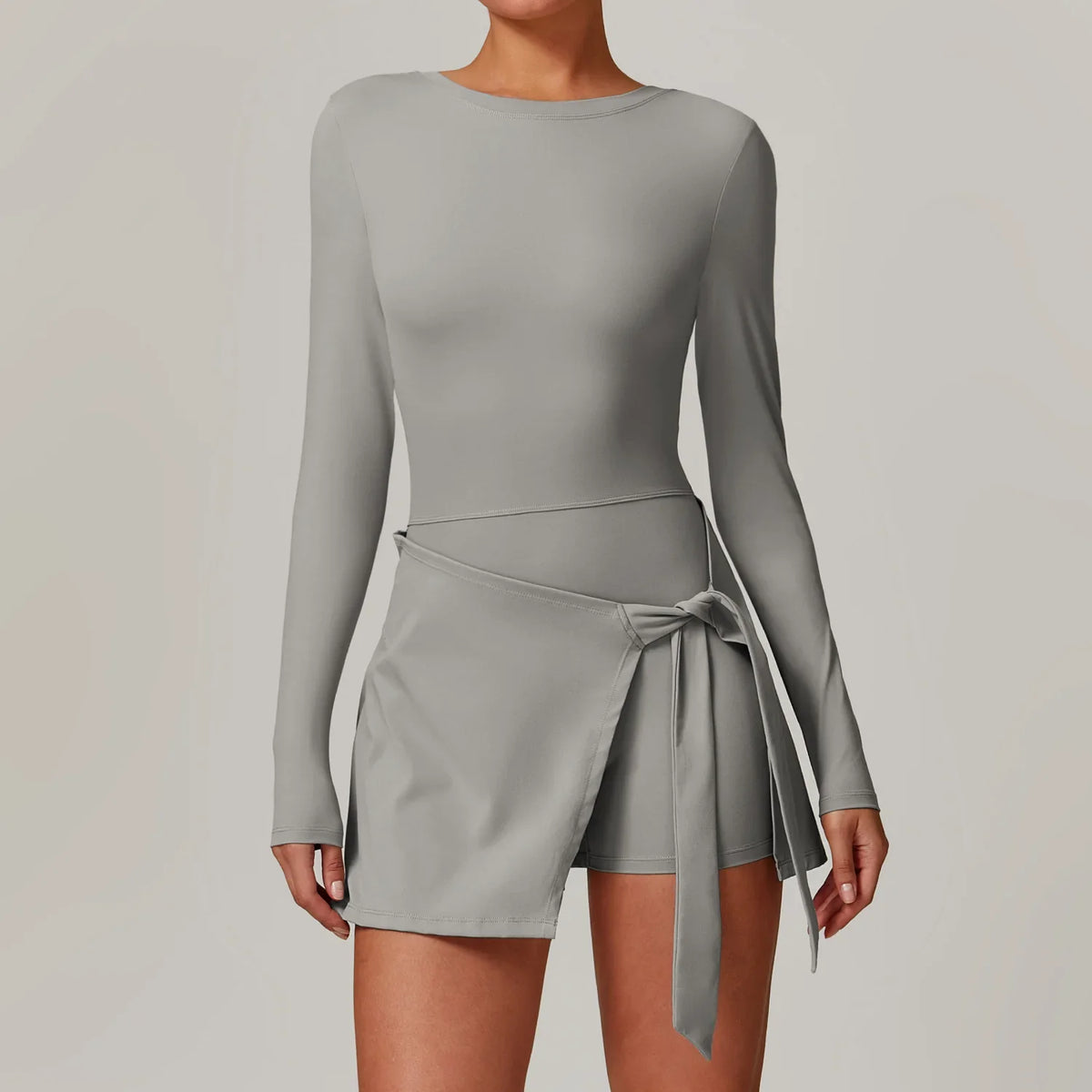 Backless Skort Romper