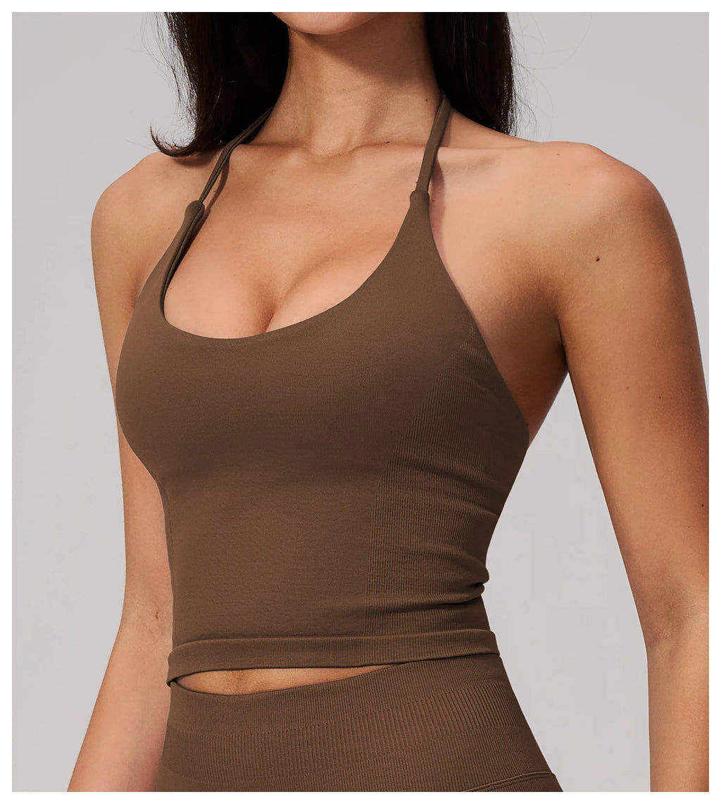 Halter Back Sports Vest