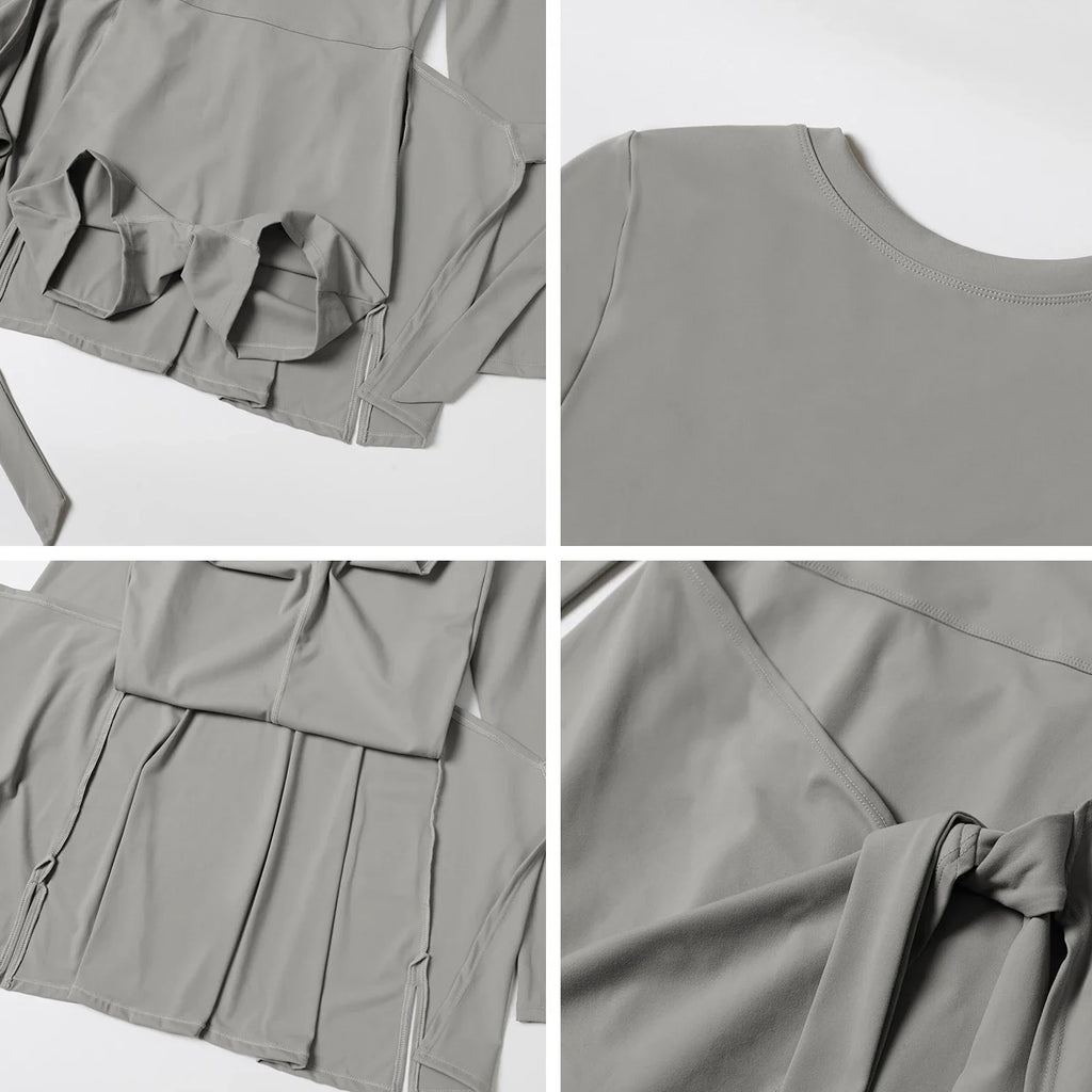 Backless Skort Romper