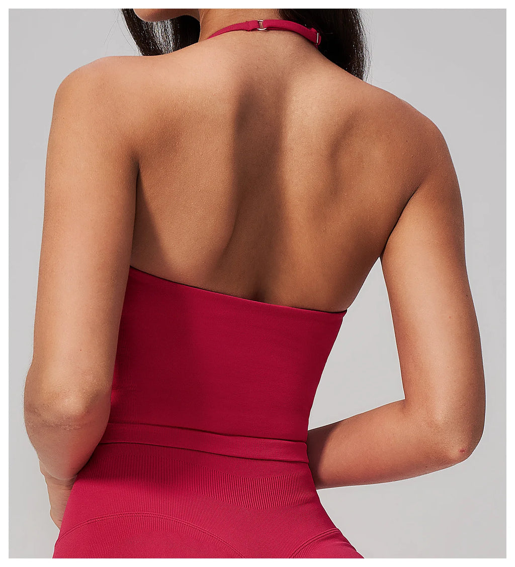 Halter Back Sports Vest