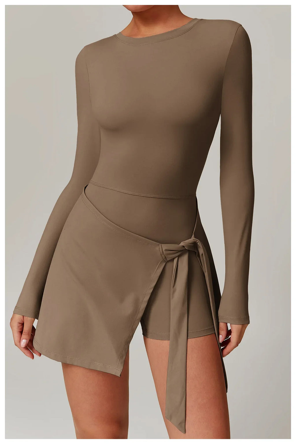 Backless Skort Romper