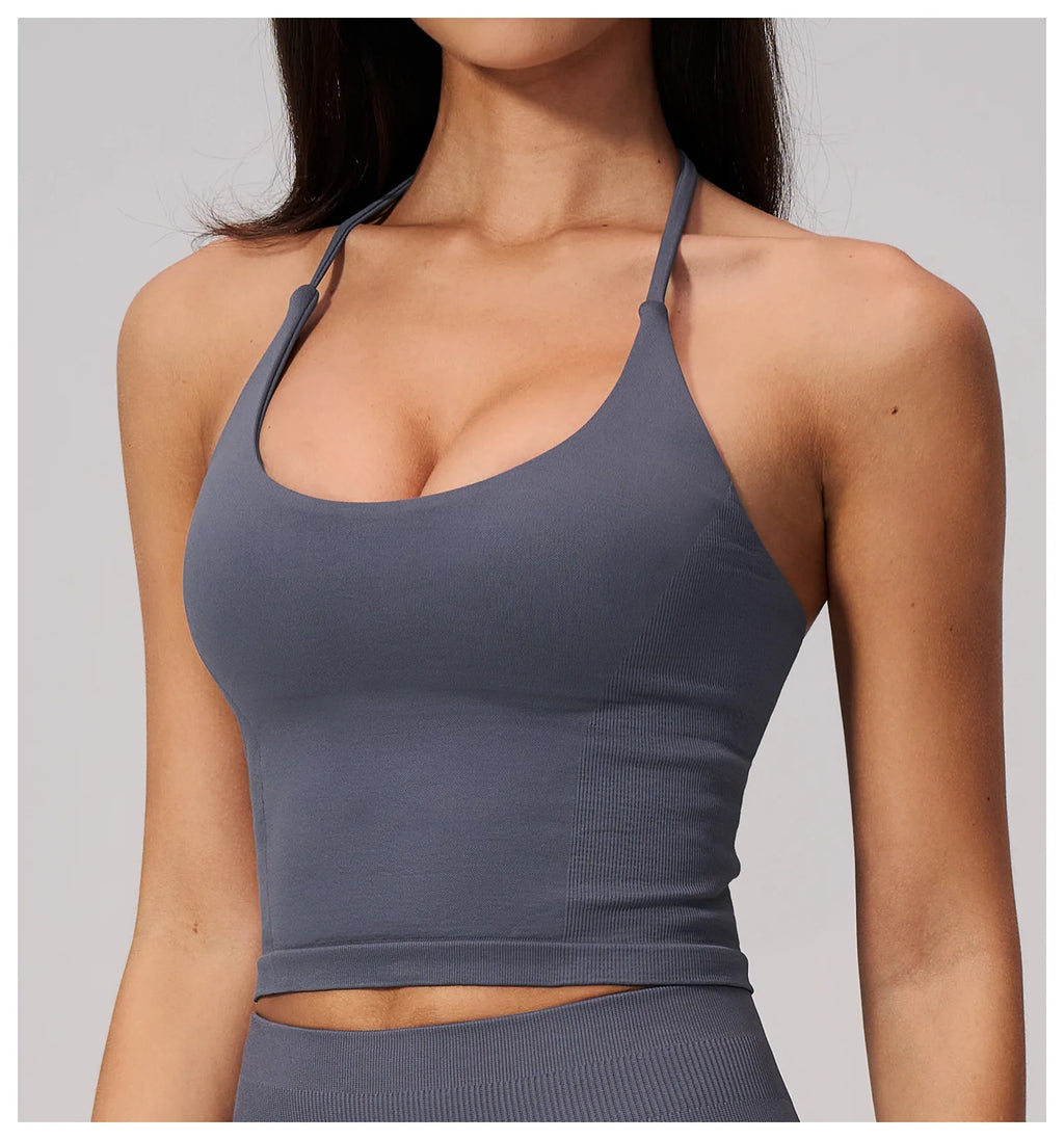 Halter Back Sports Vest