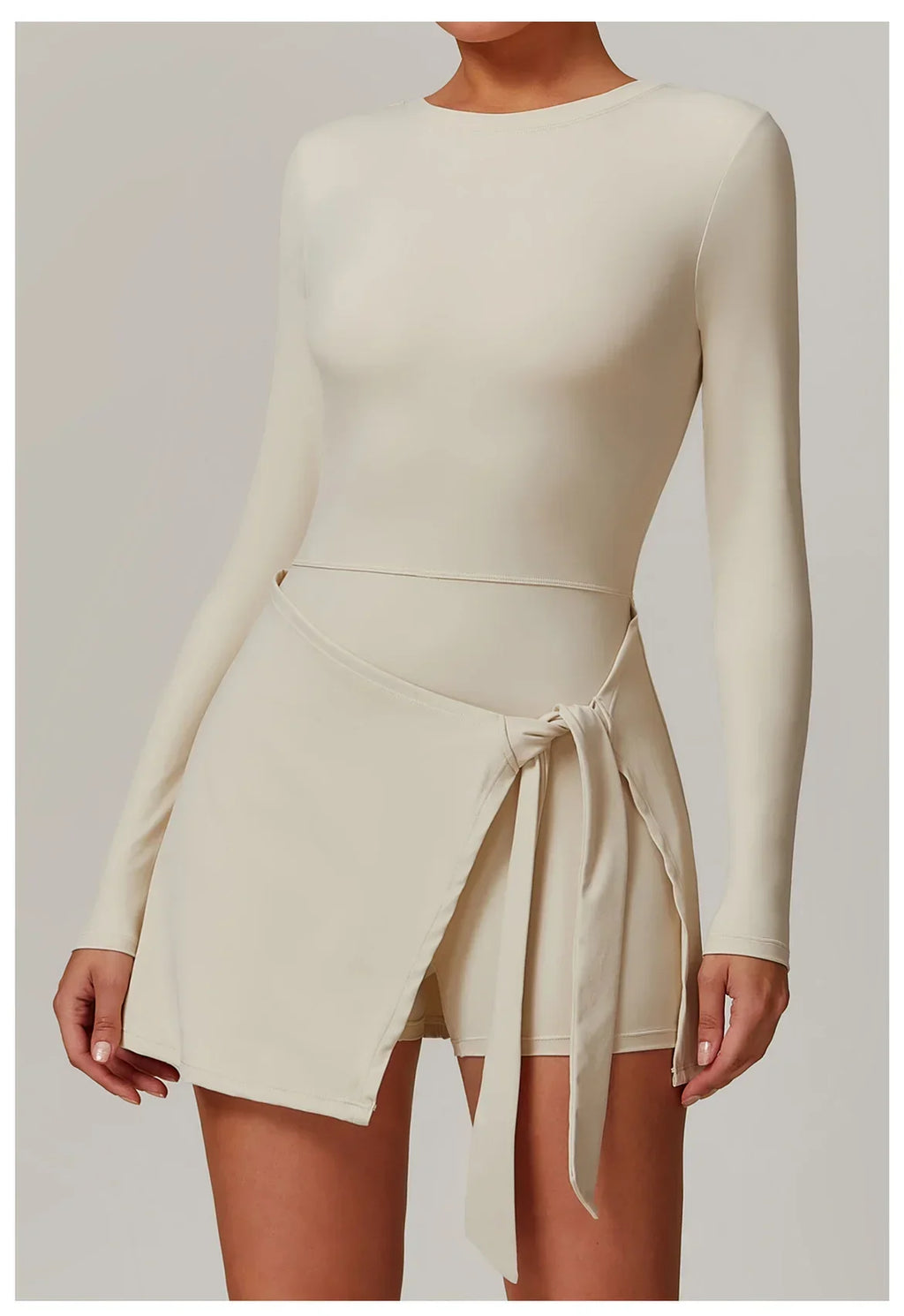 Backless Skort Romper